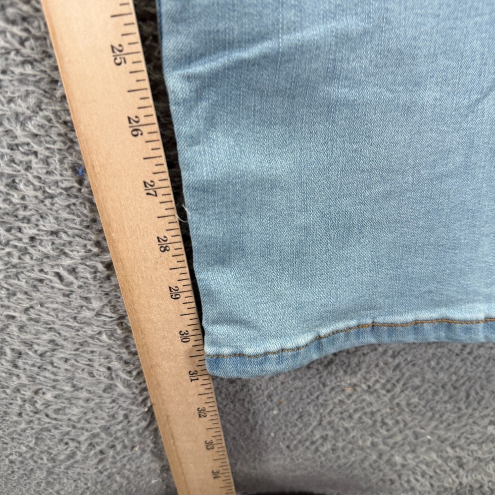Style & Co Jeans Womens 14 Blue Cotton Denim Straight Workwear Travel Stretch - Picture 9 of 11